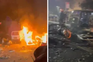 लाल क़िले के पास कार में धमाके से दहली दिल्ली, 8 की मौत, कई घायल